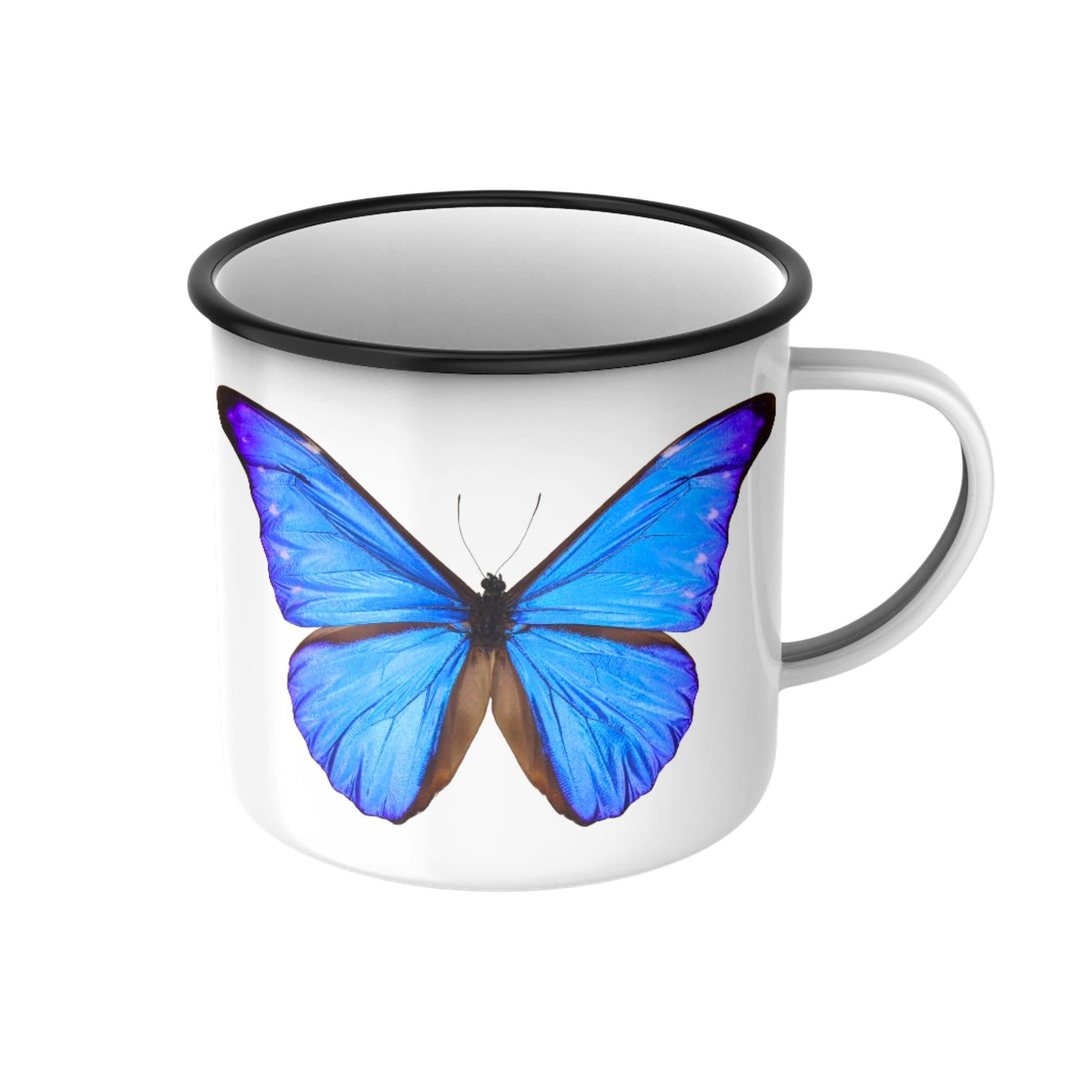 butterfly theme travel mug