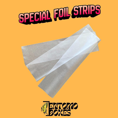 entomology foil strips for pinning insects (etsy image id: 8039656735)